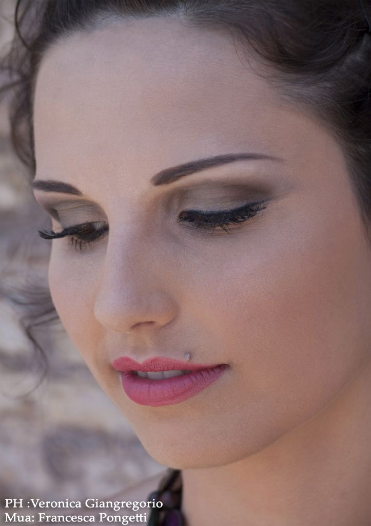 Trucco beauty set fotografico