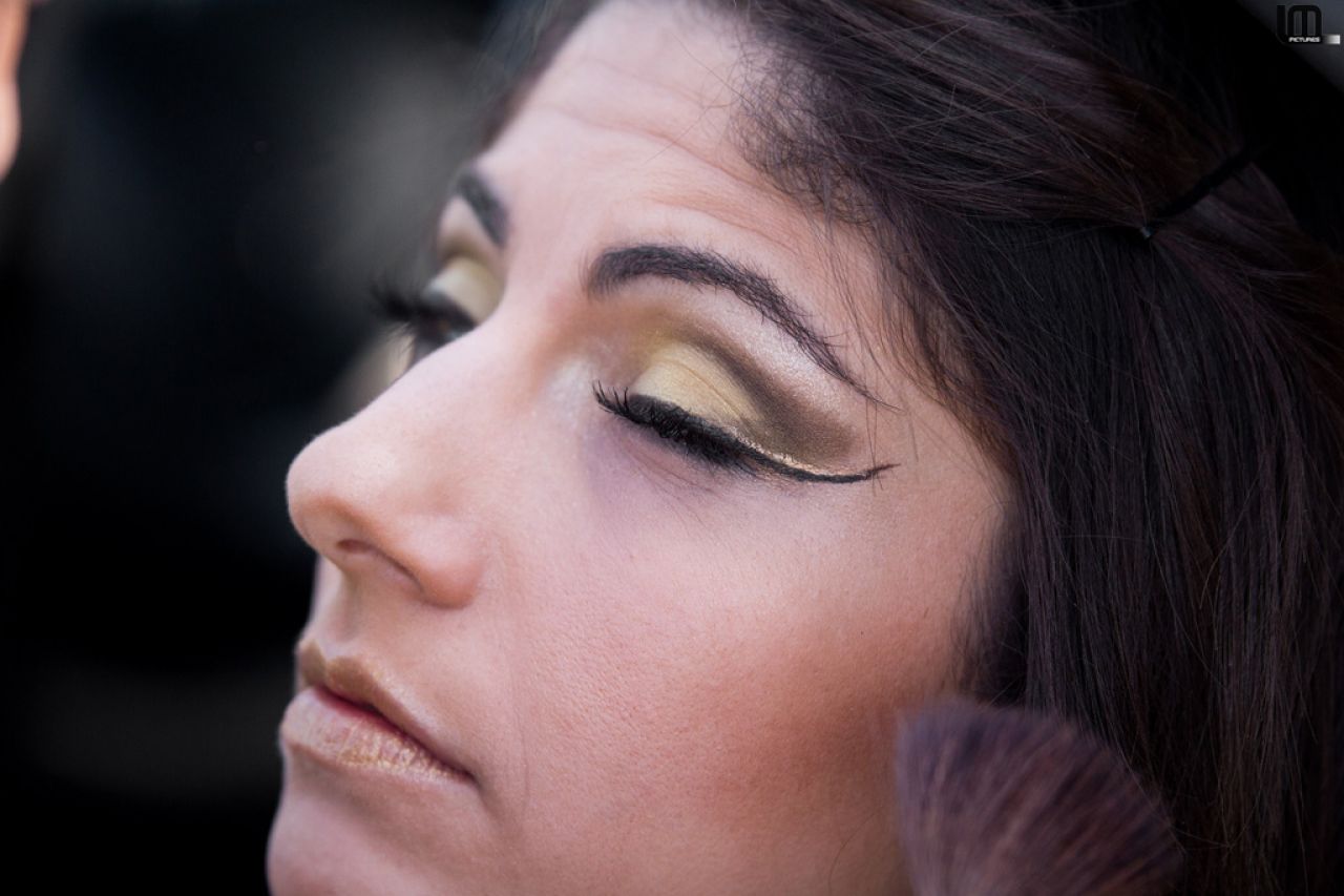 trucco oro