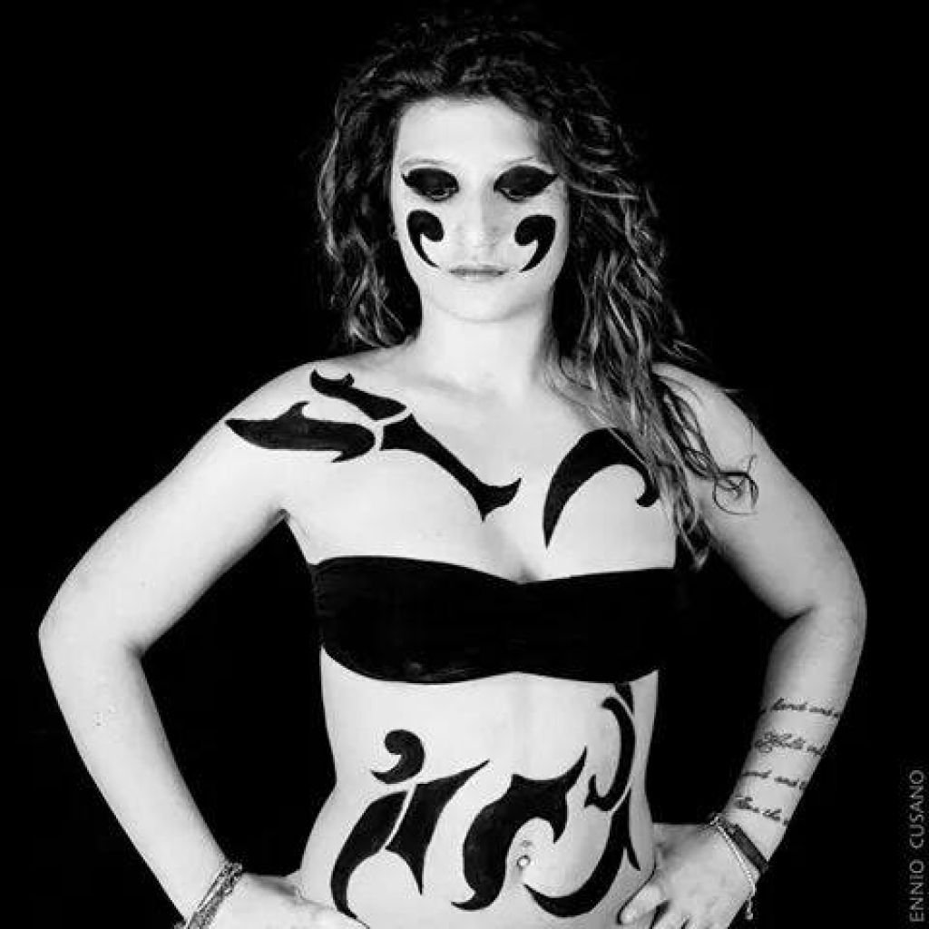 Tribal Body Painting Federica