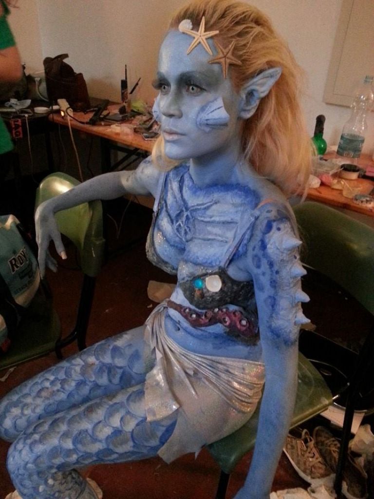 Creatura degli abissi Bodypaint ed Effetti Speciali