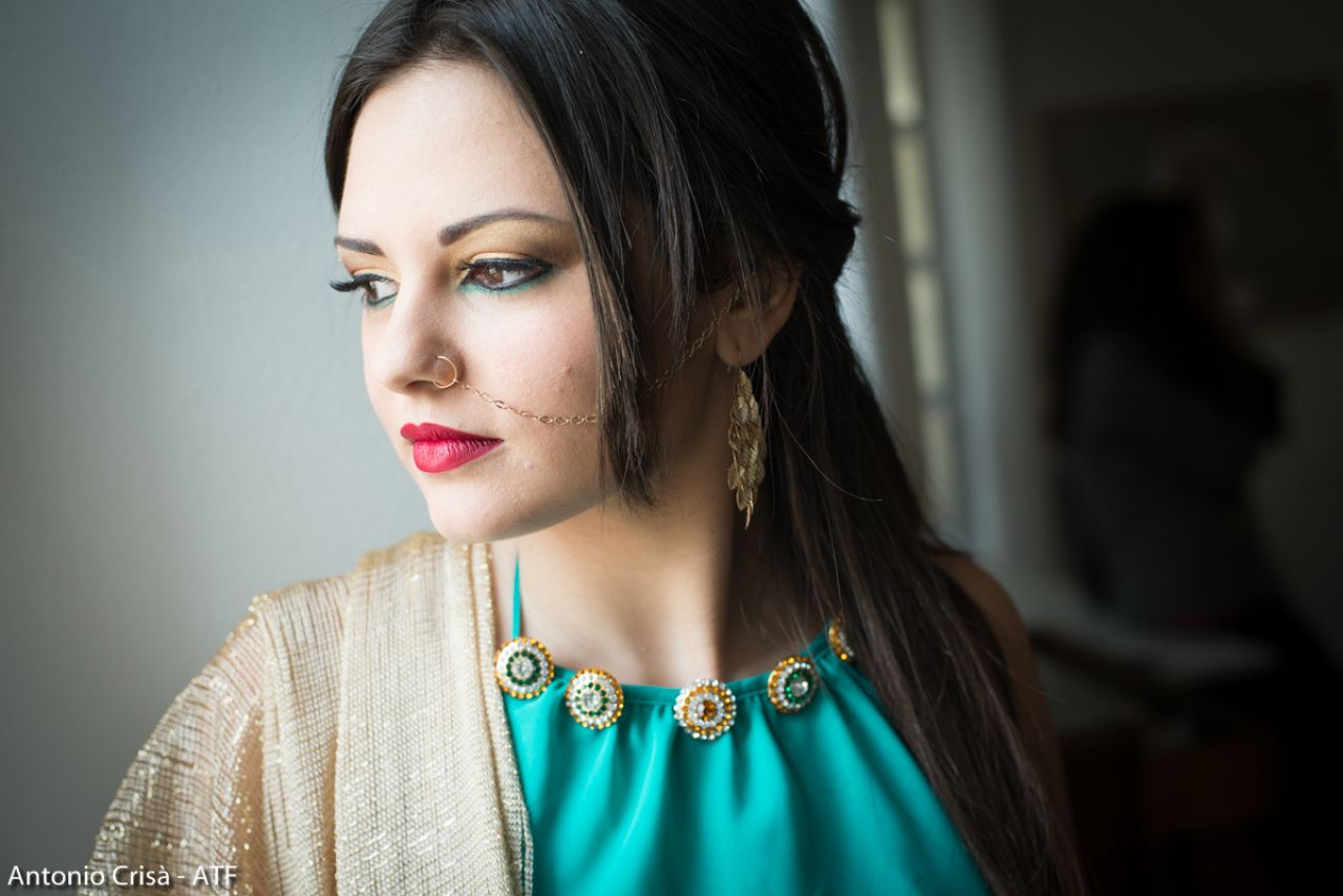 Makeup Etno Chic ispirato all India