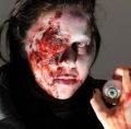 trucco splatter zombie