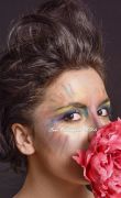 make up flora and fauna inspired