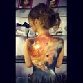 body painting spaziale