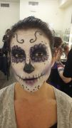 face-painting teschio messicano